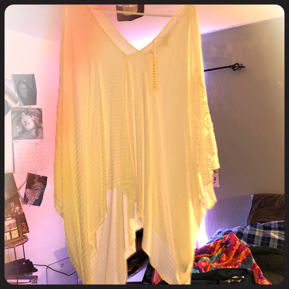 Lovestitch White Cover-up/Cardigan